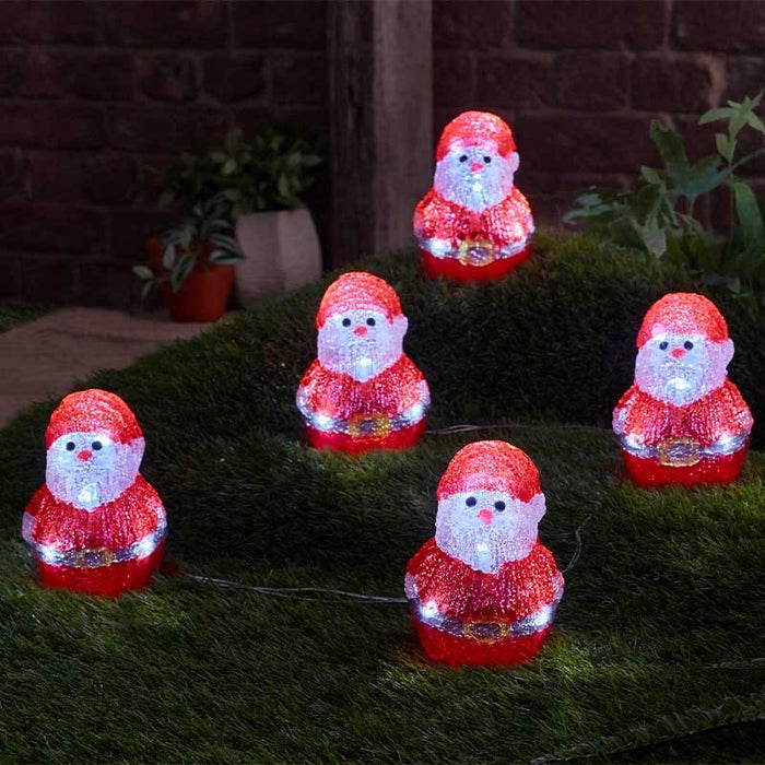 InLit Ice Santas