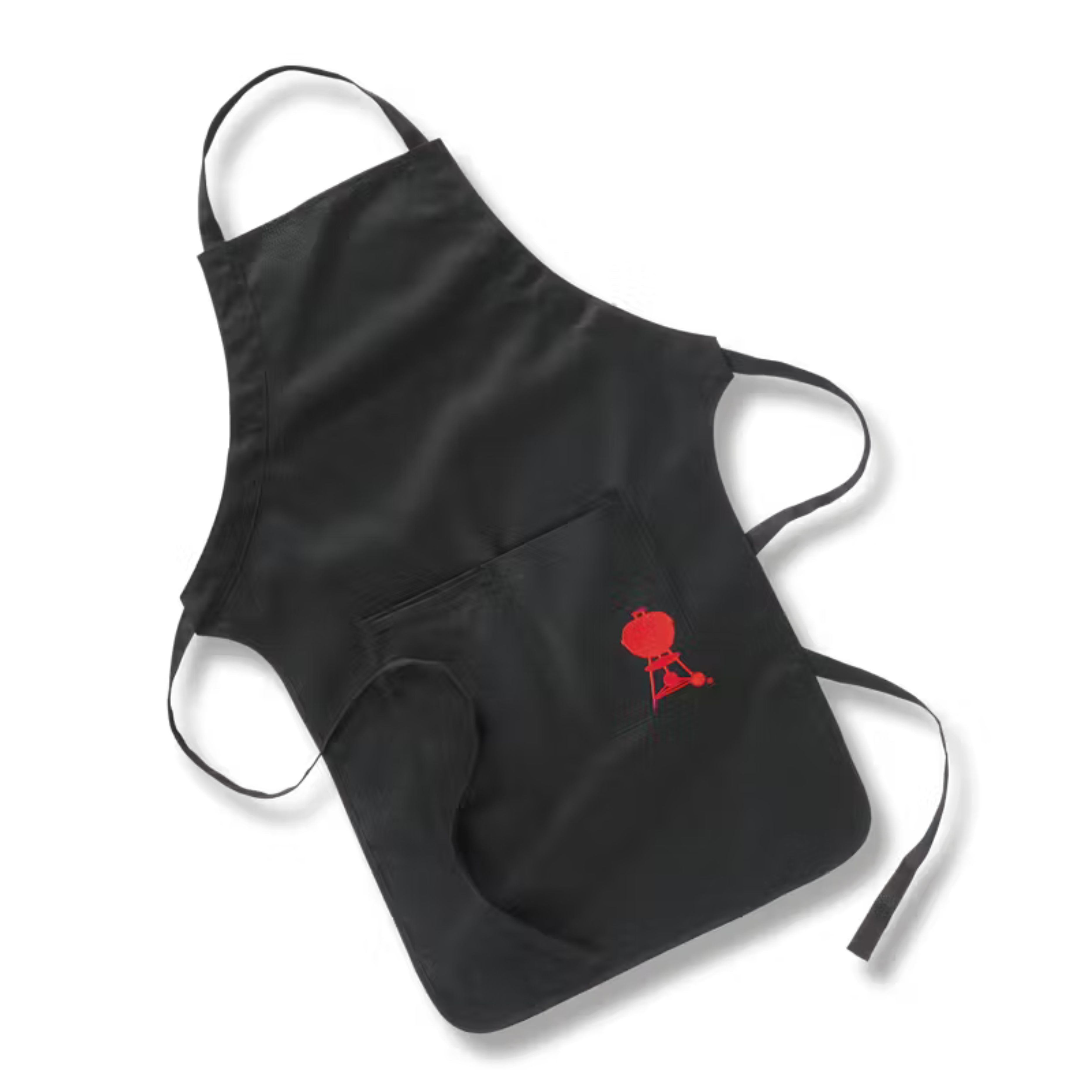 Black Apron with red weber logo