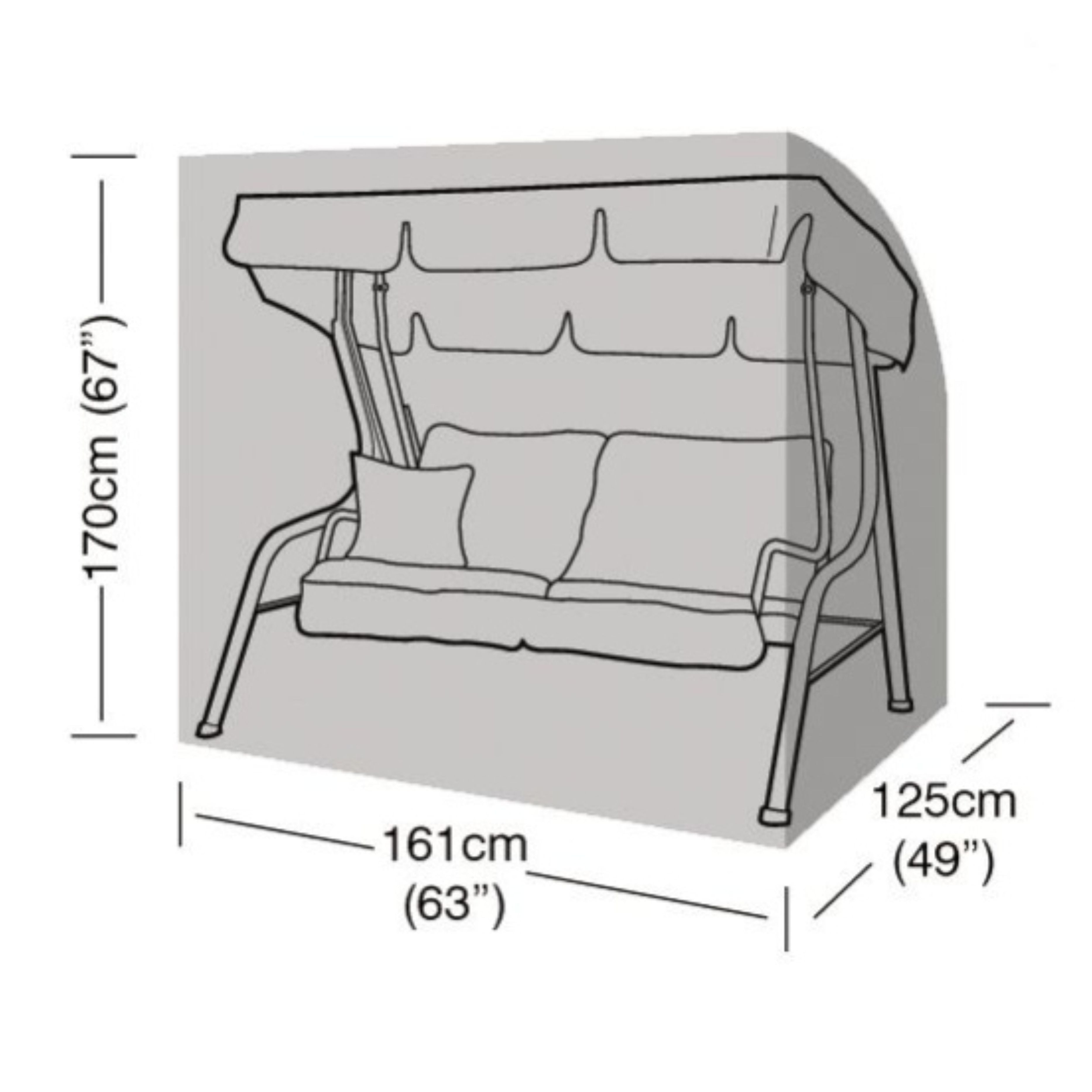 2 Seater Garden Swing Seat Cover