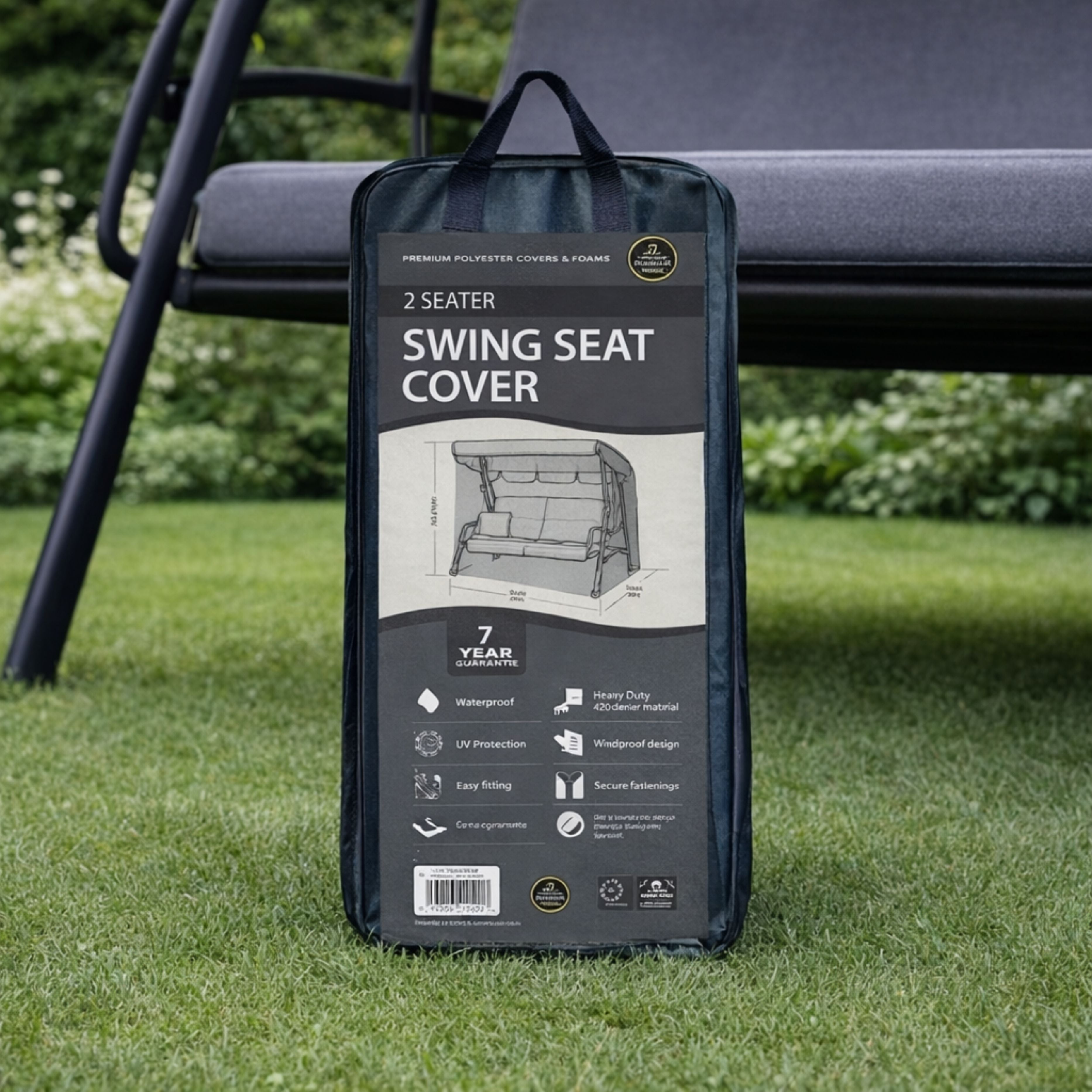 2 Seater Garden Swing Seat Cover