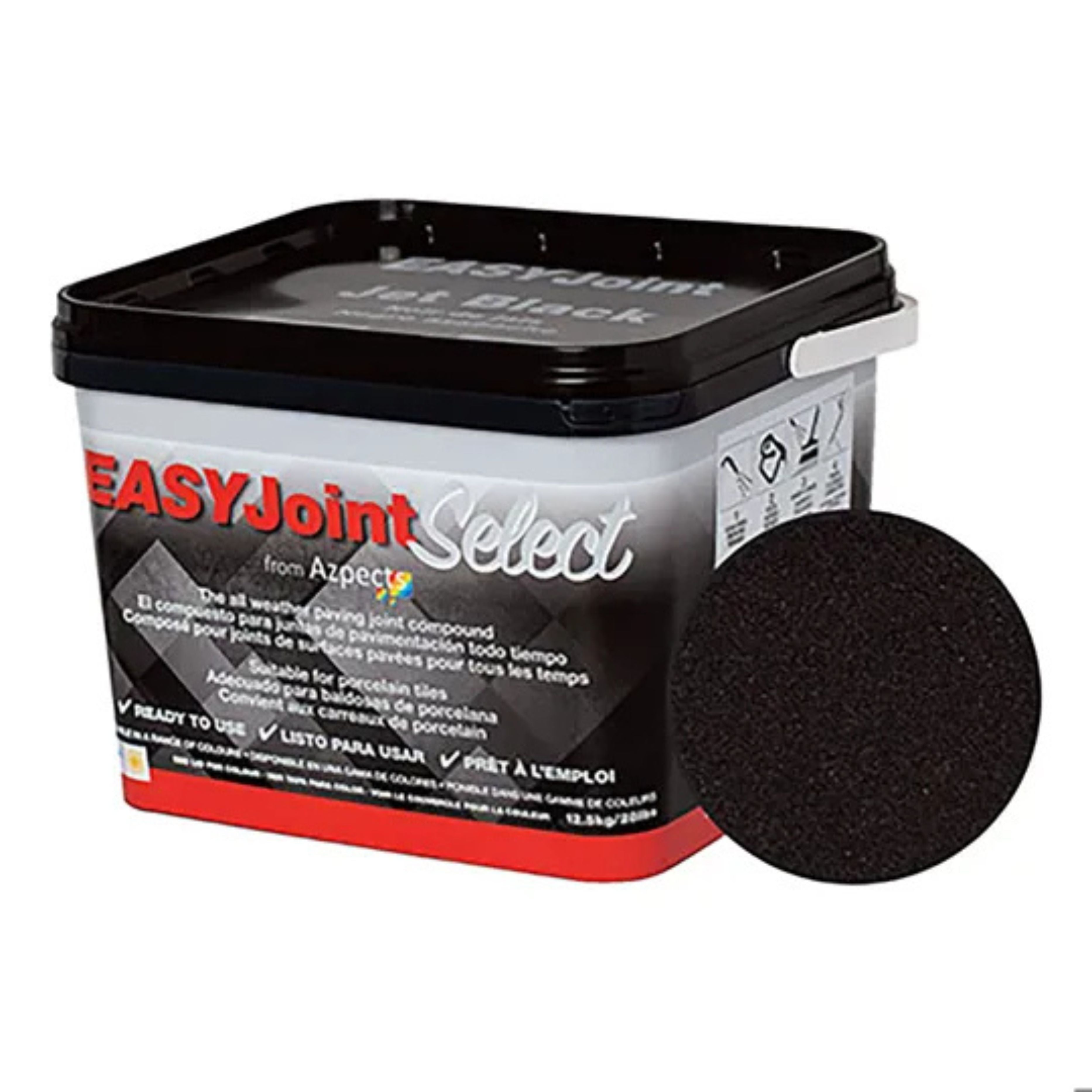 Azpects EASY Joint Select Jet Black 12.5Kg – Chessington Garden Centre