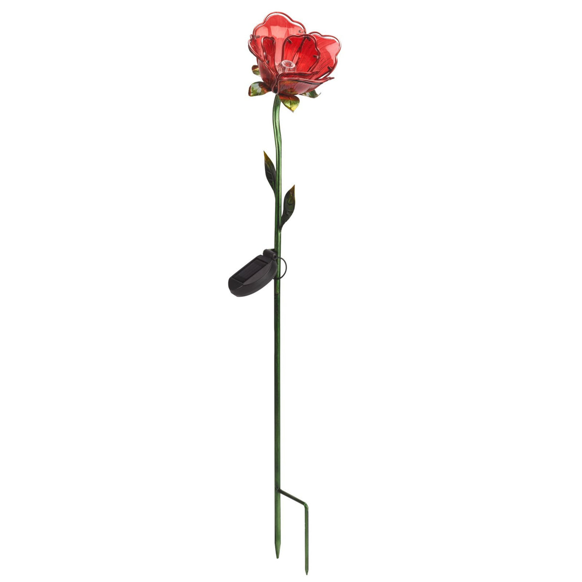 Red Rose Stake Light