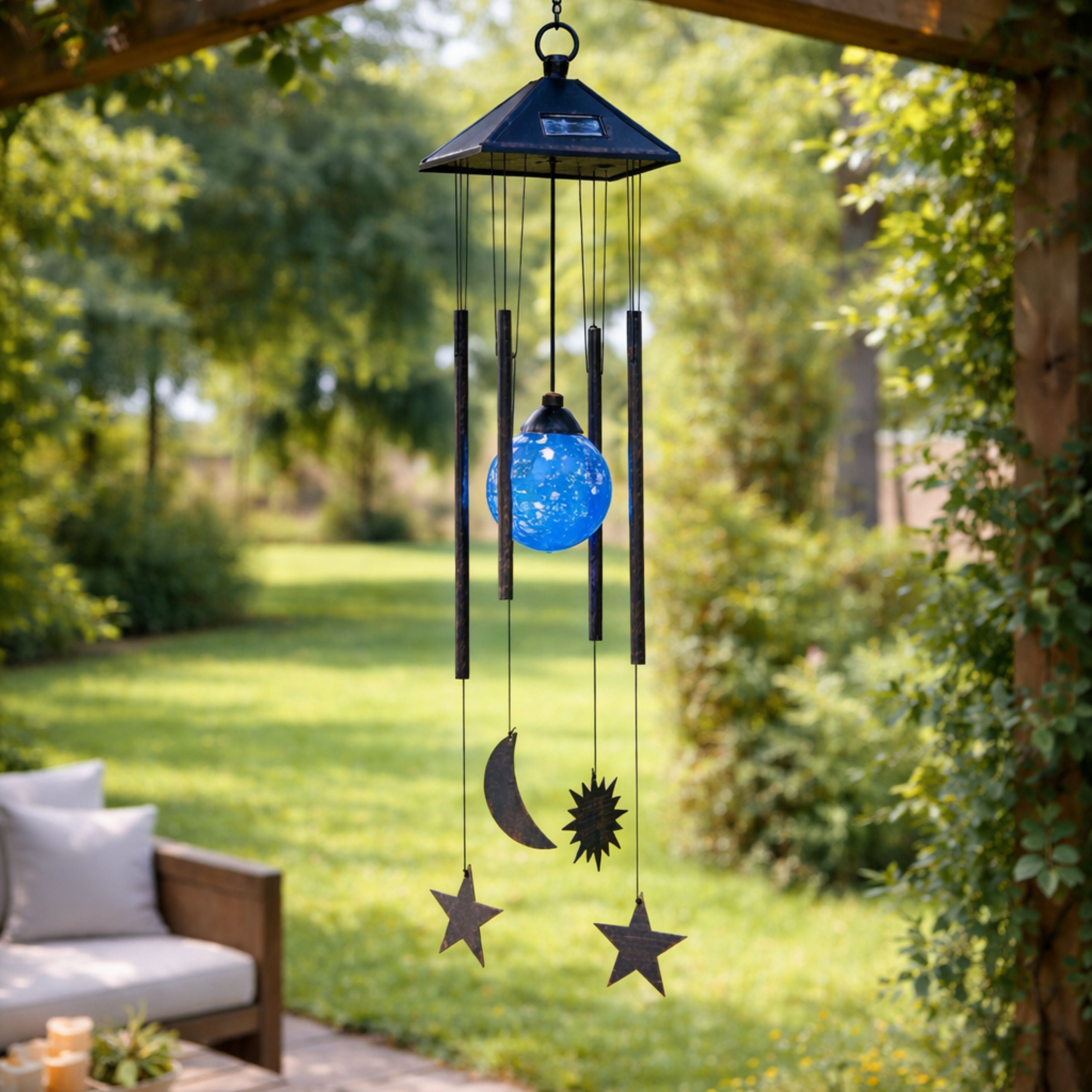 Sun, Moon & Star Wind Chime
