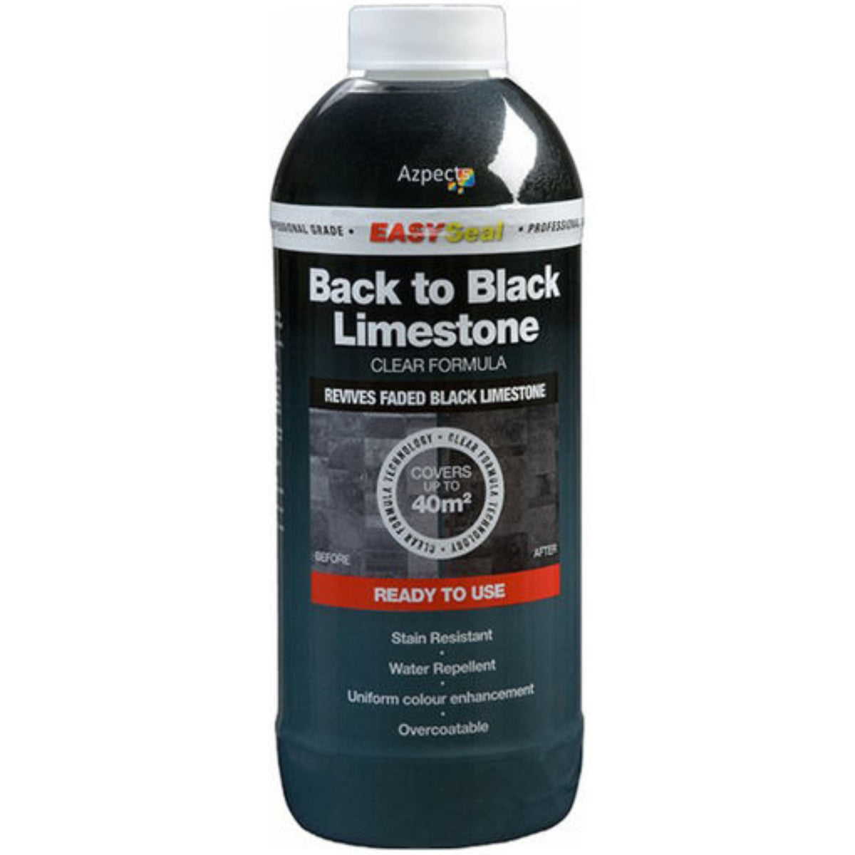 Azpects EASY Seal Back to Black Limestone – 1 Litre – Chessington ...
