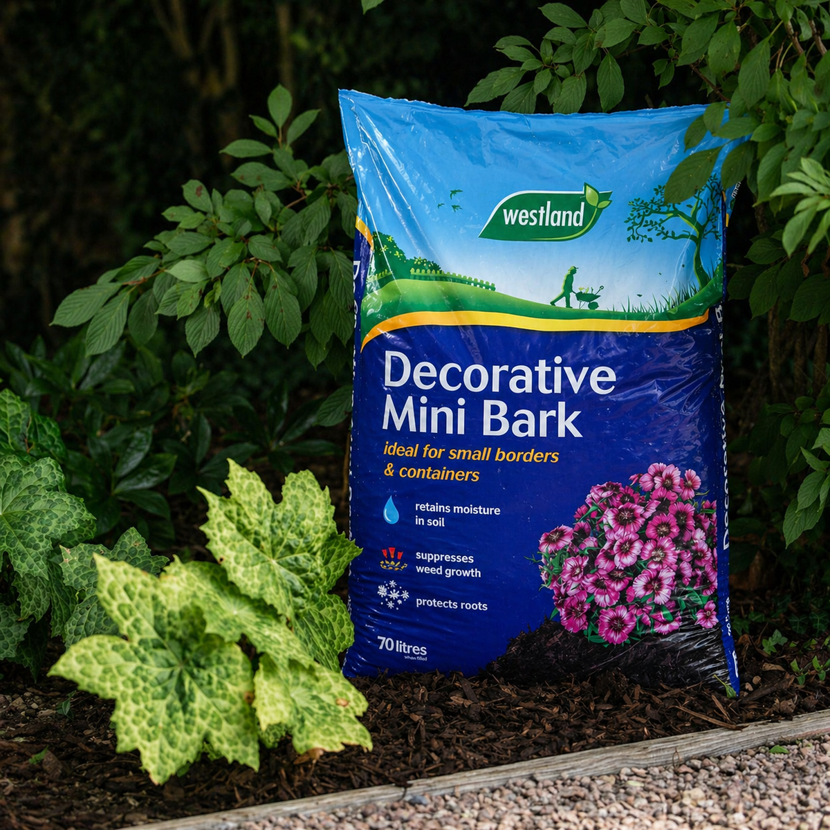 Westland Decorative Mini Bark 70L