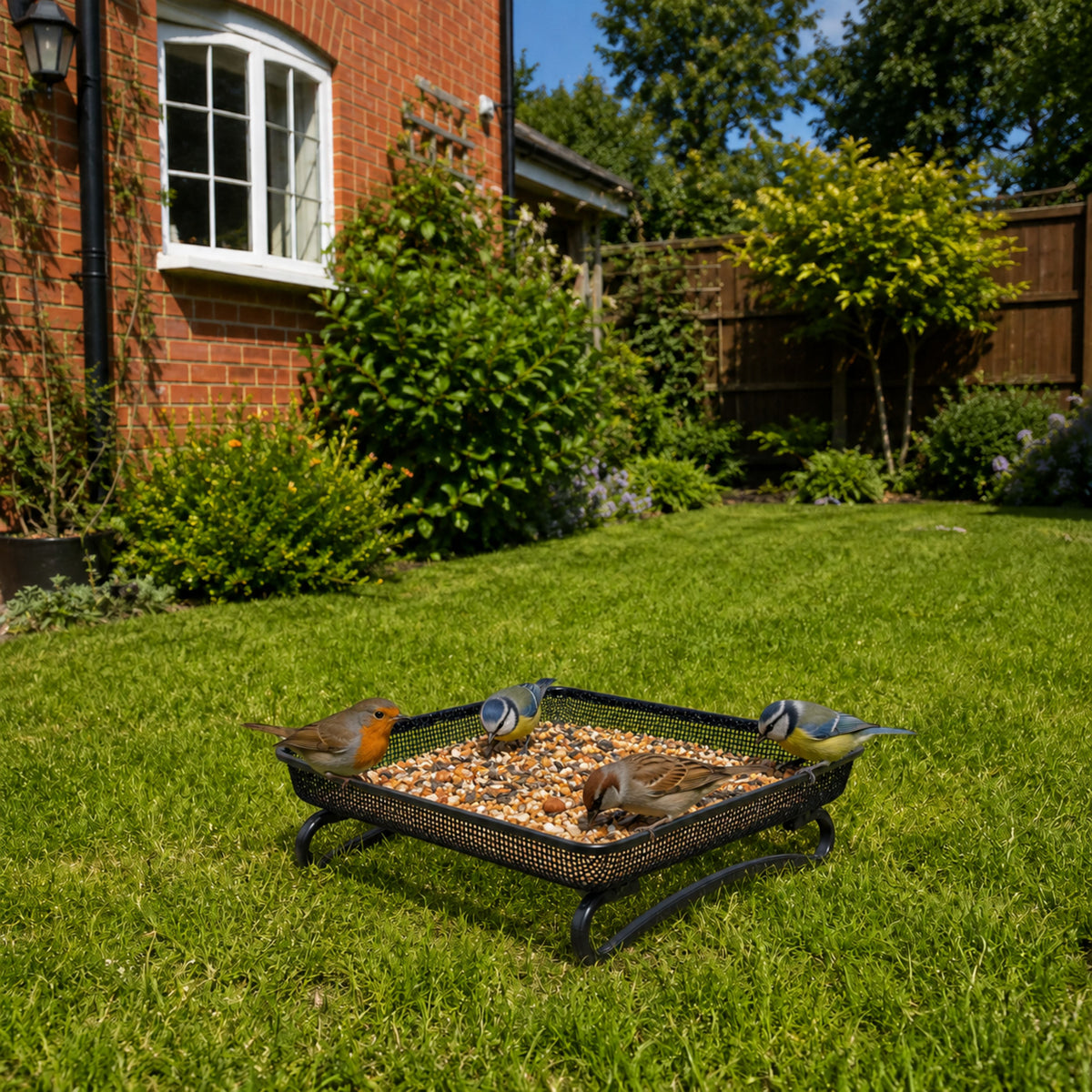 Henry Bell Essential Ground Feeder – Wild Bird Feeding Tray