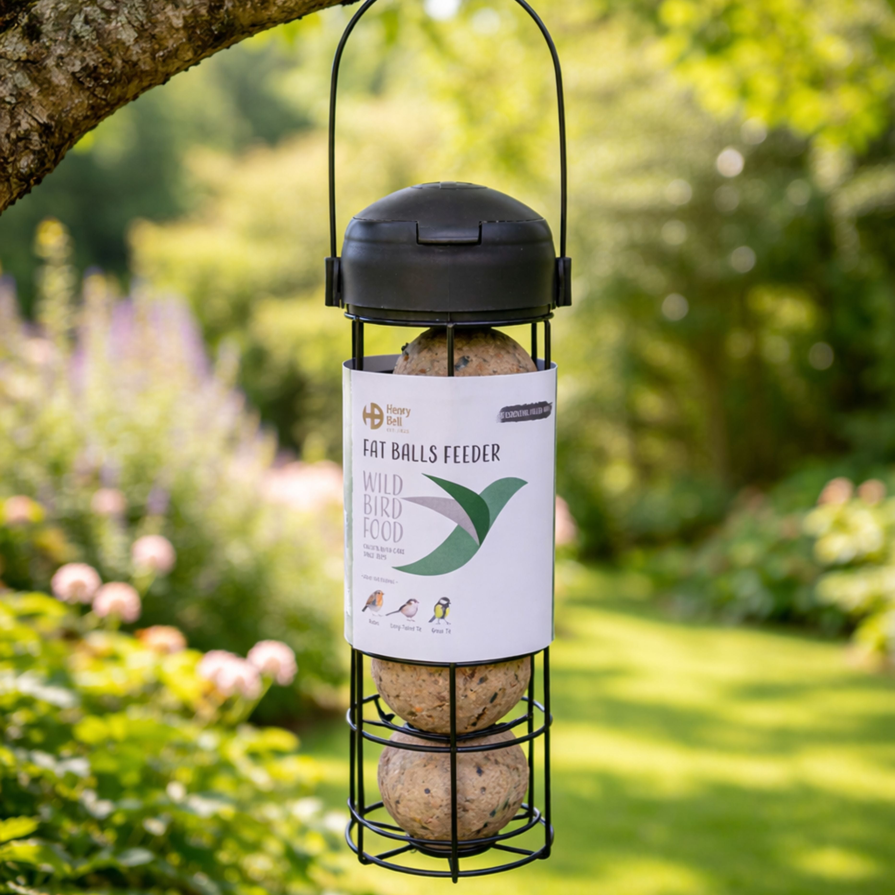 Henry Bell Fat Ball Feeder – Pre-Filled Essentials Bird Feeder