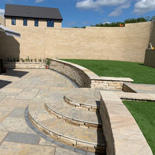 Antique Amber Limestone Project Pack 14.85m²