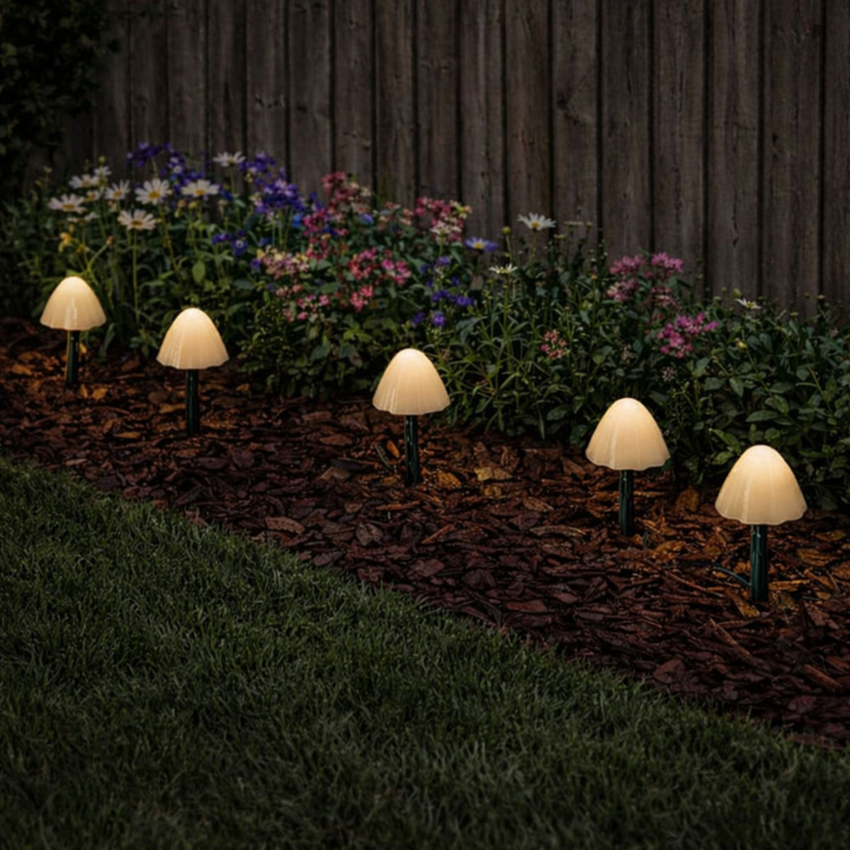 Solar Centre Forest Solar Mushroom Lights