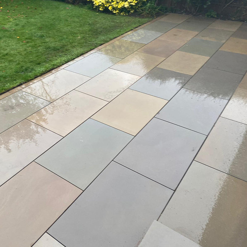 Smooth Raj Green Sandstone 900mm x 600mm Project Pack 18.36m²