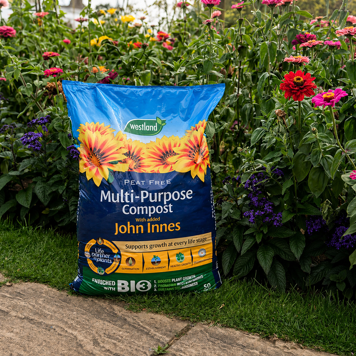 Westland Peat Free MPC +JI (25% Extra Free) 50L