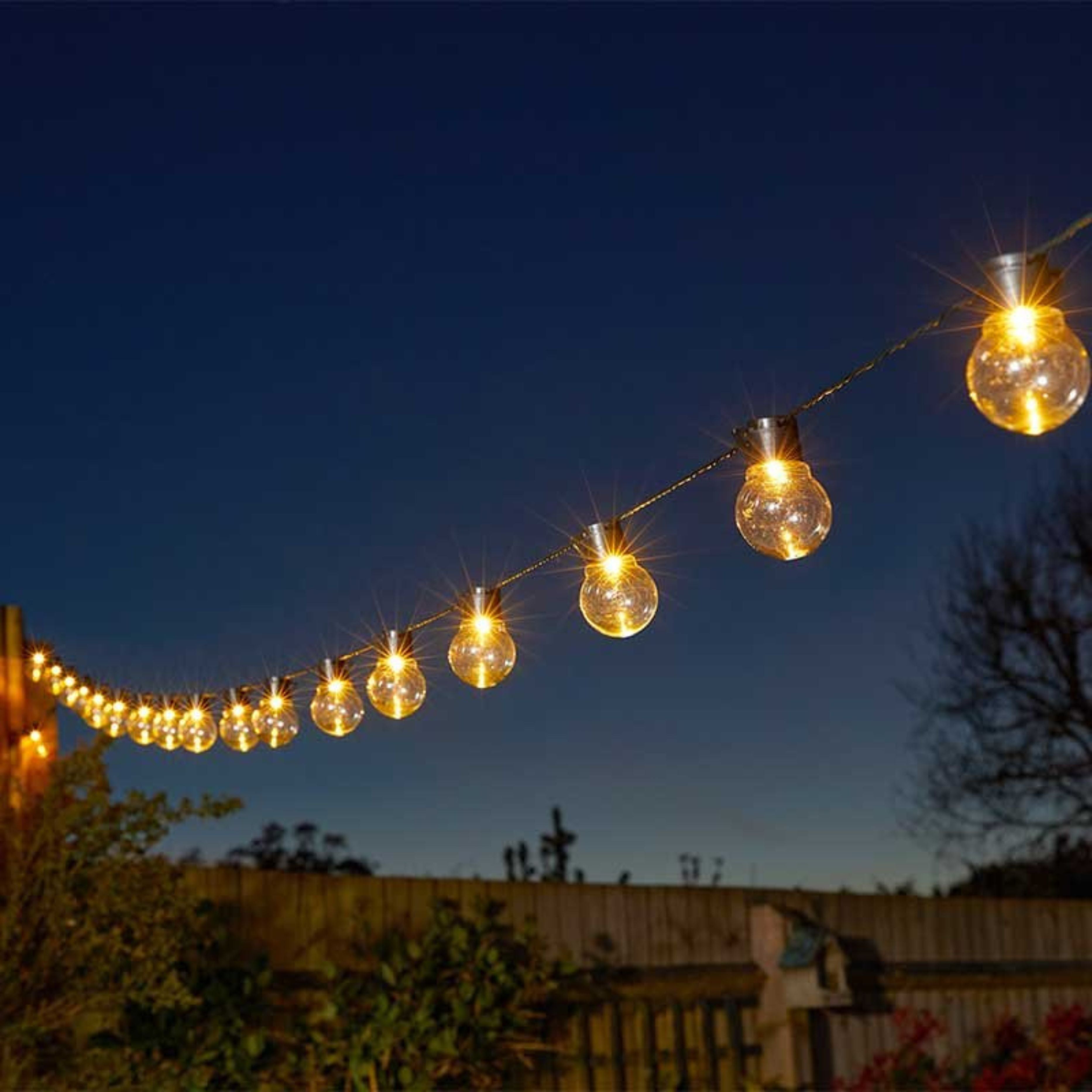 40 GloBulb String Lights 10L