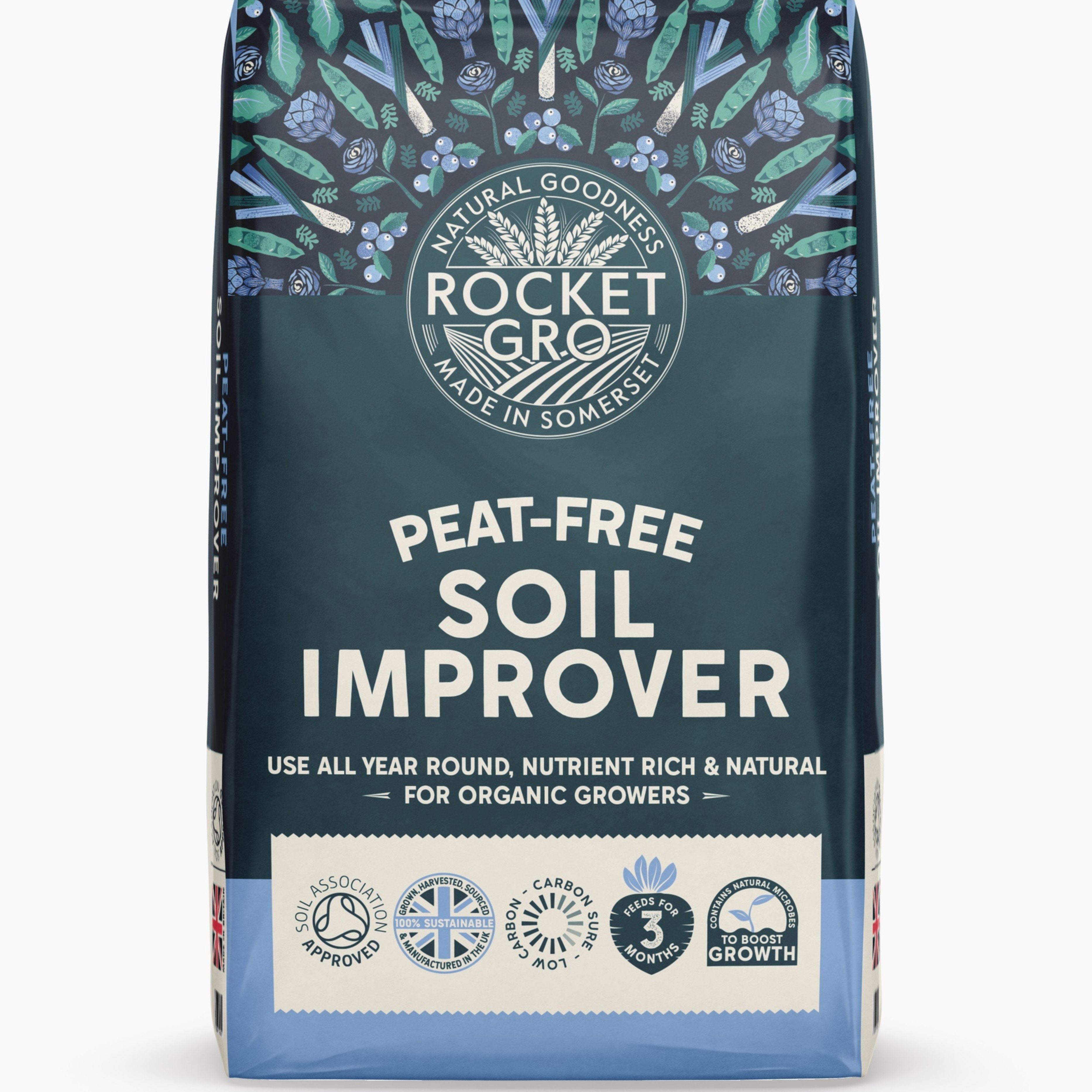 Rocket Gro Peat-Free Soil Improver 50L