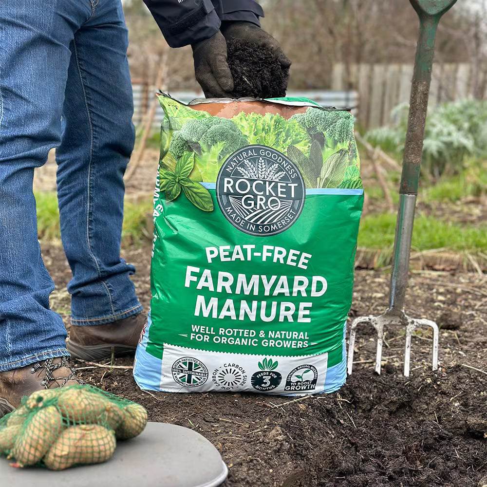 Rocket Gro Peat-Free Farmyard Manure 40L