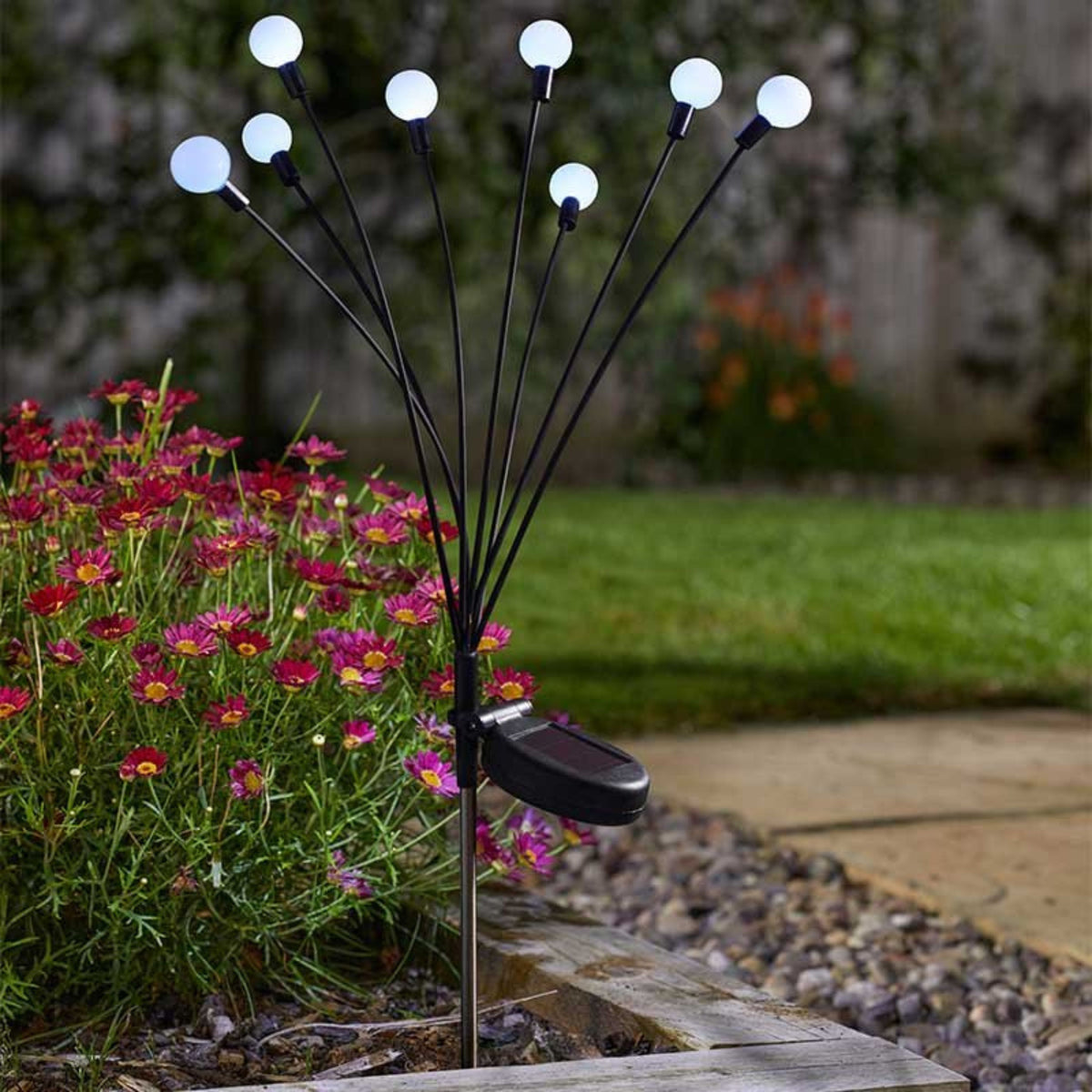 8 Stem GloGlobes Cool White