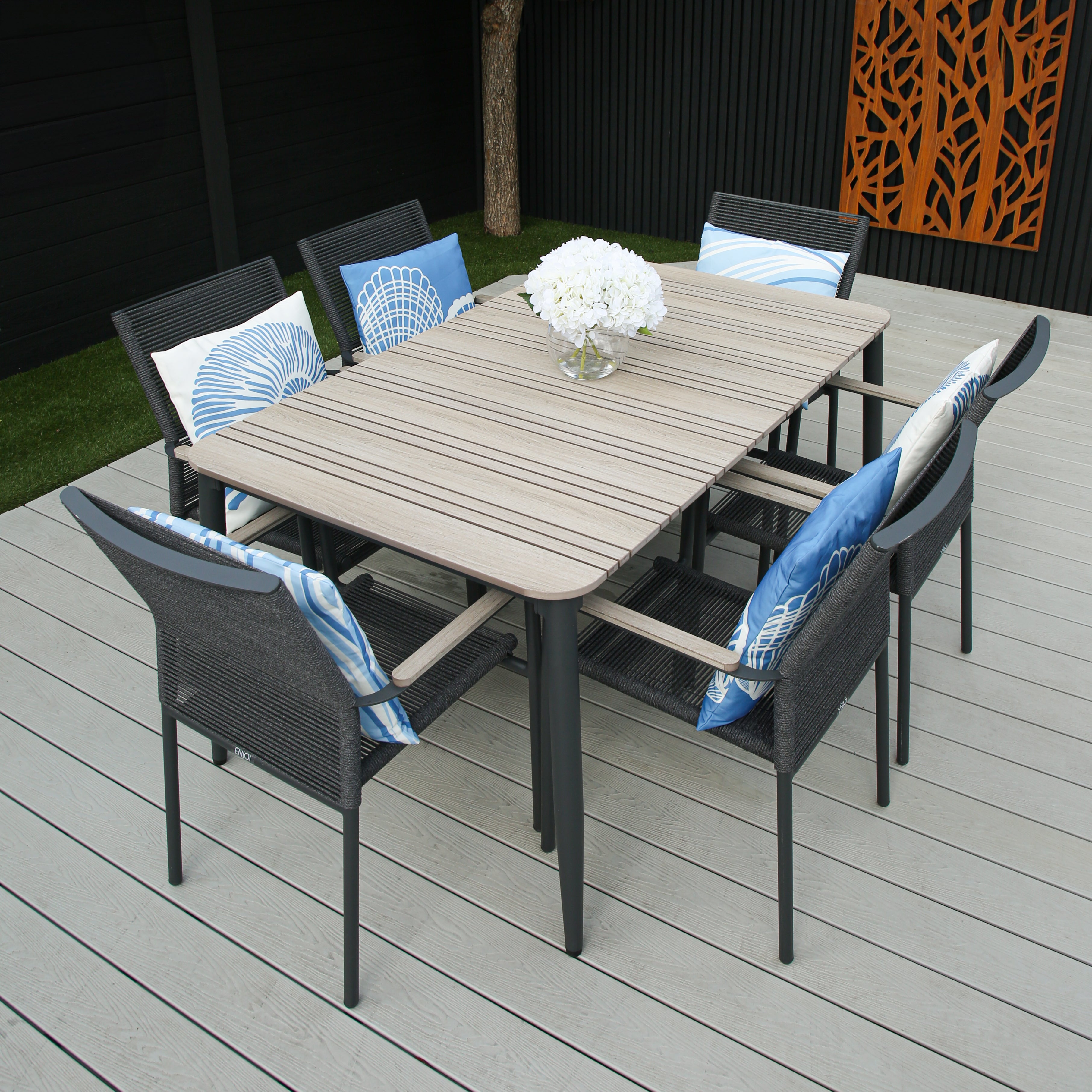 ENJOi Miami 6 Seat Dining Set