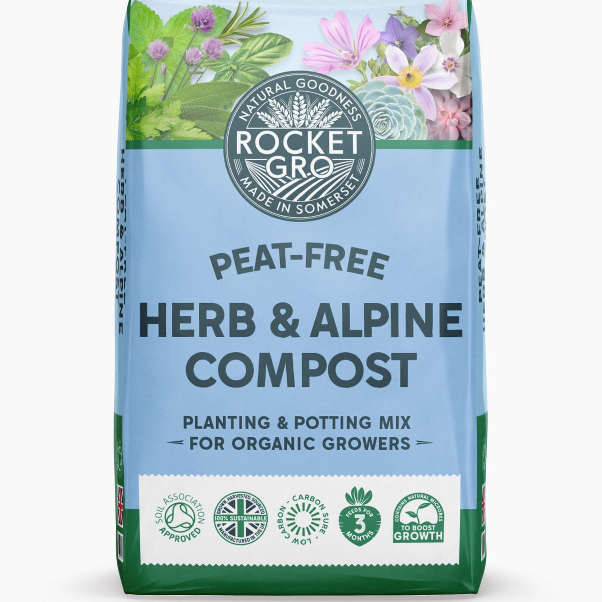 Rocket Gro Herb & Alpine Compost 20L