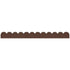 Flexi Curve Scallop Border Earth