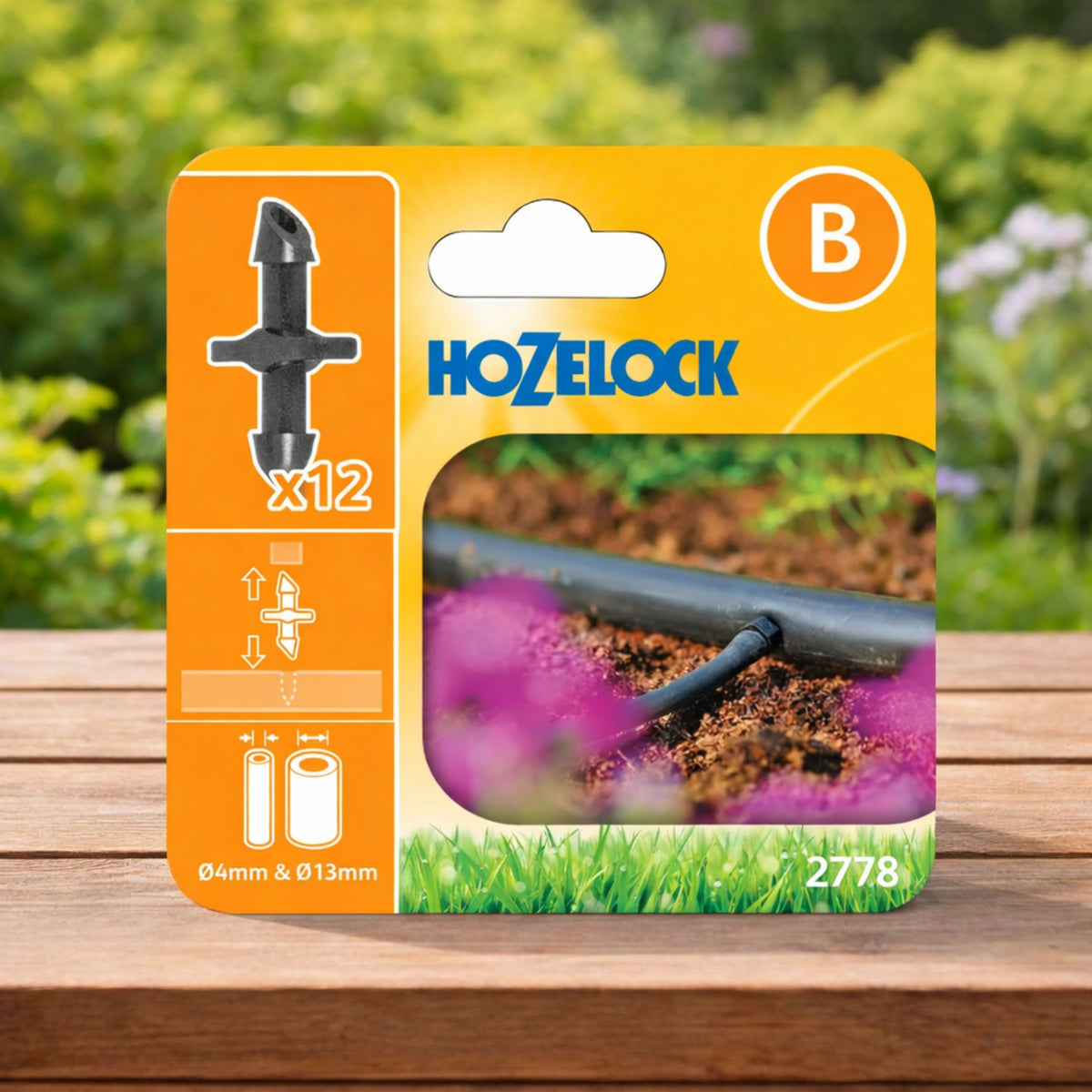 Hozelock Straight Connector 4mm