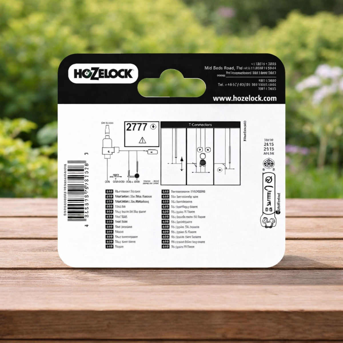 Hozelock Straight Connector 4mm