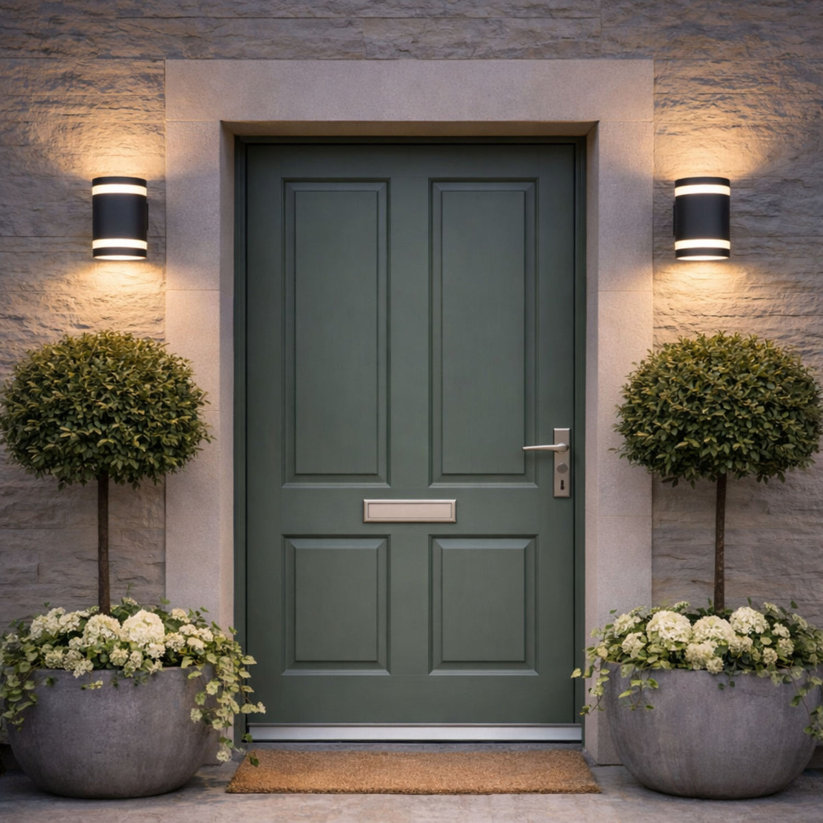 Mayfair Up & Down Solar Wall Light