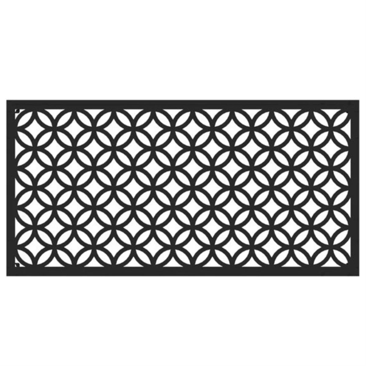 Geometric Circles Garden Screen