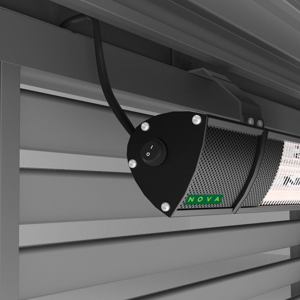 Hestia 2kw Infrared Electric Pergola Heater
