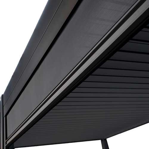 ENJOi Leo Pull Down Privacy Screen Anthracitre Grey - 4m