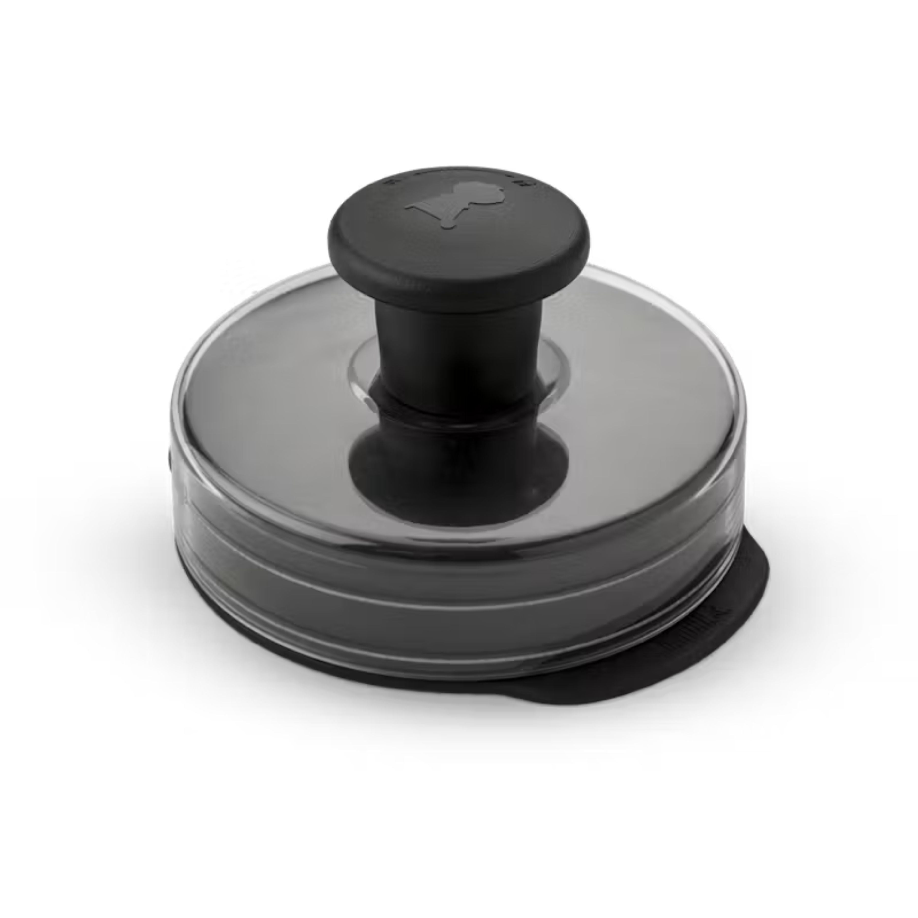 Black and clear Burger Press
