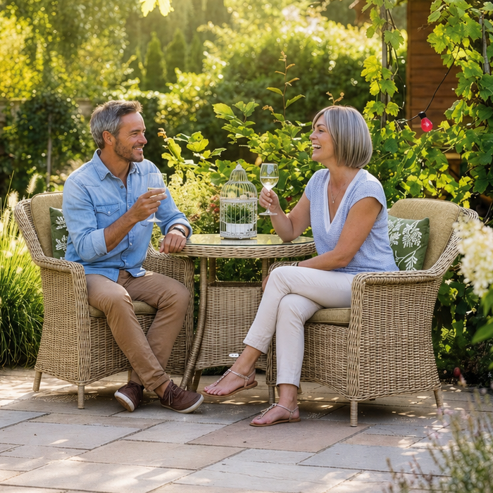ENJOi Bordeaux Bistro Set Natural