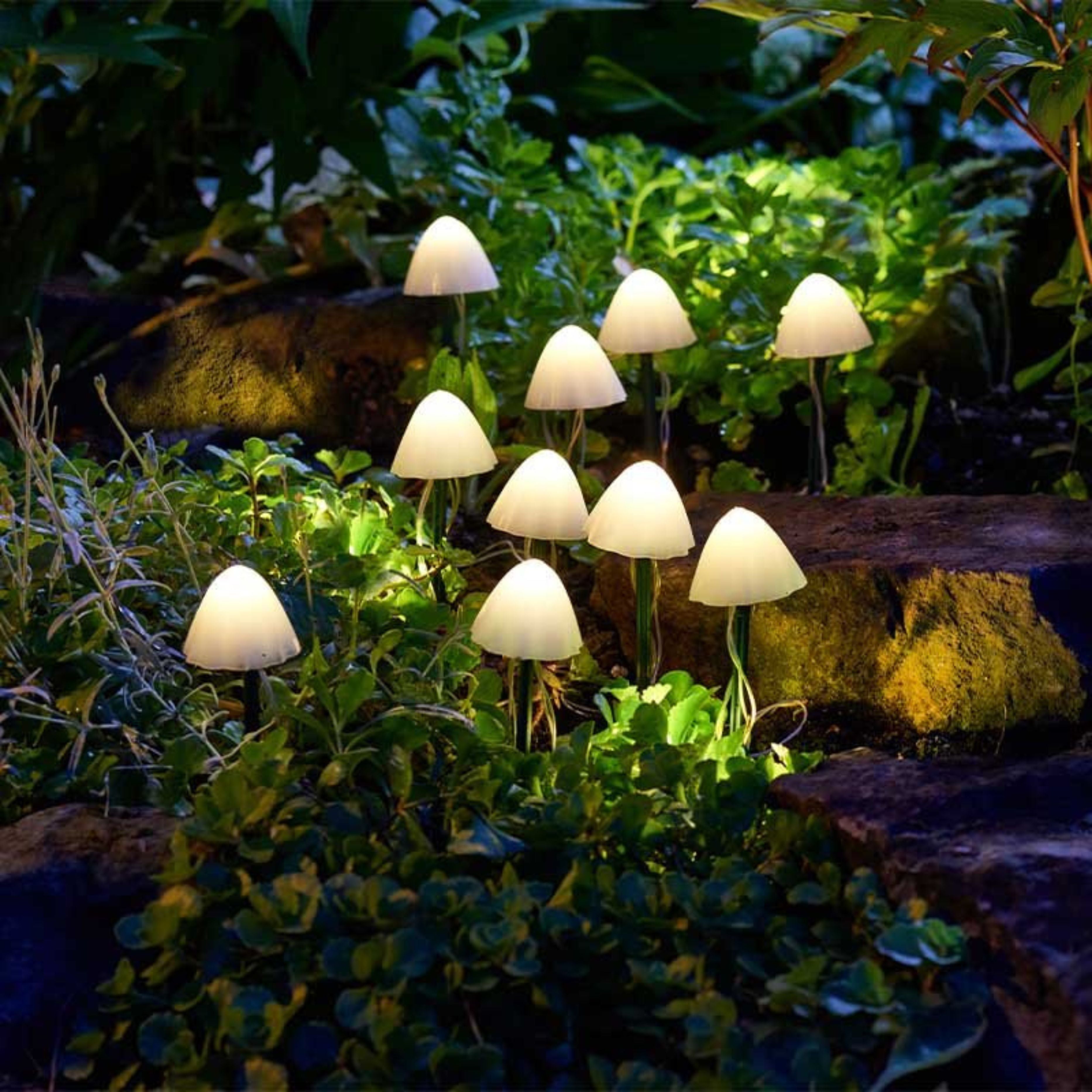 LumiShrooms Stake Lights