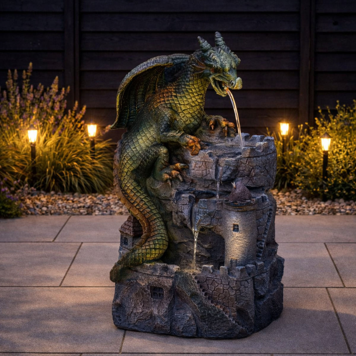 Dragon's Keep Cascade Water Feature