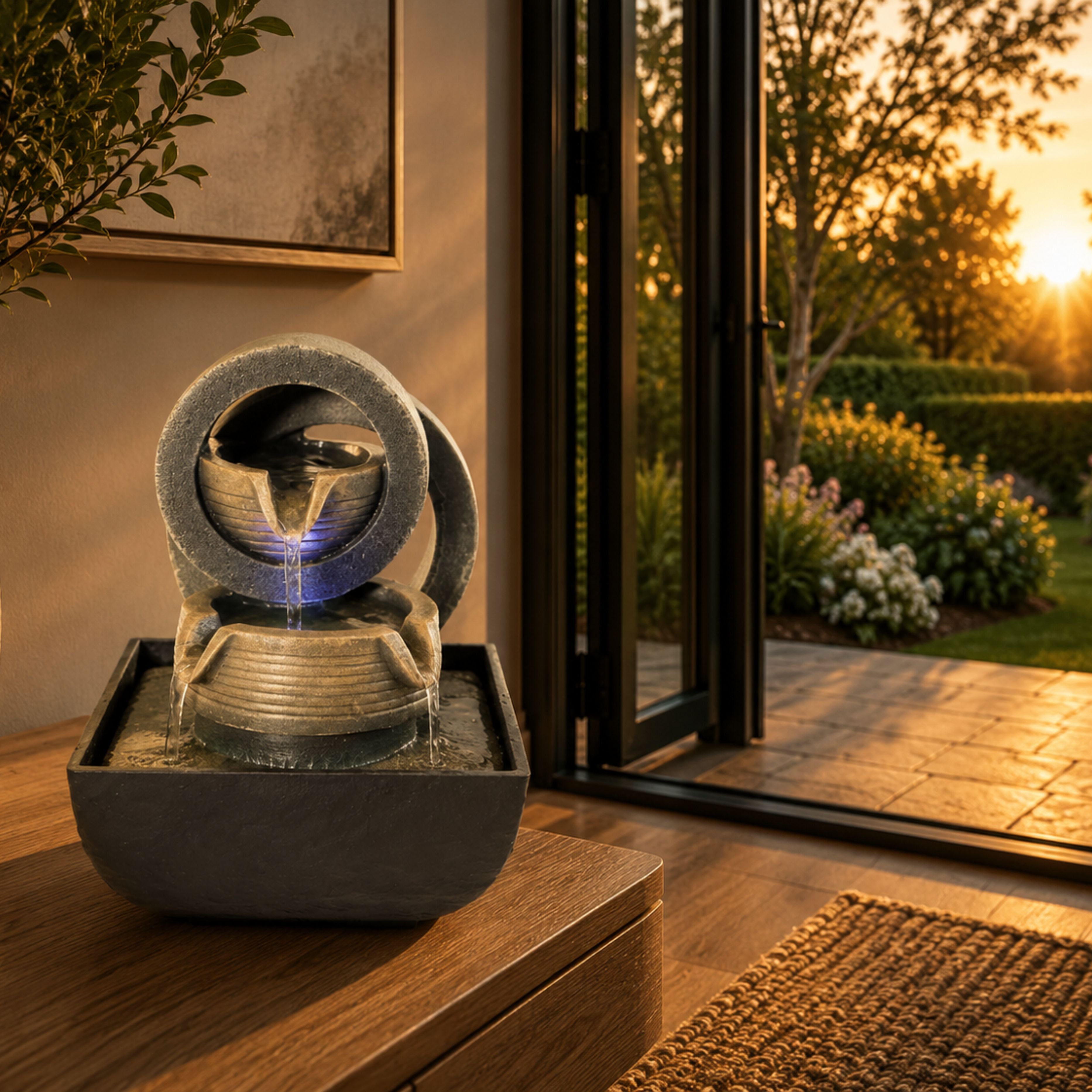 Altico Drift & Flow Topaz Indoor Water Feature