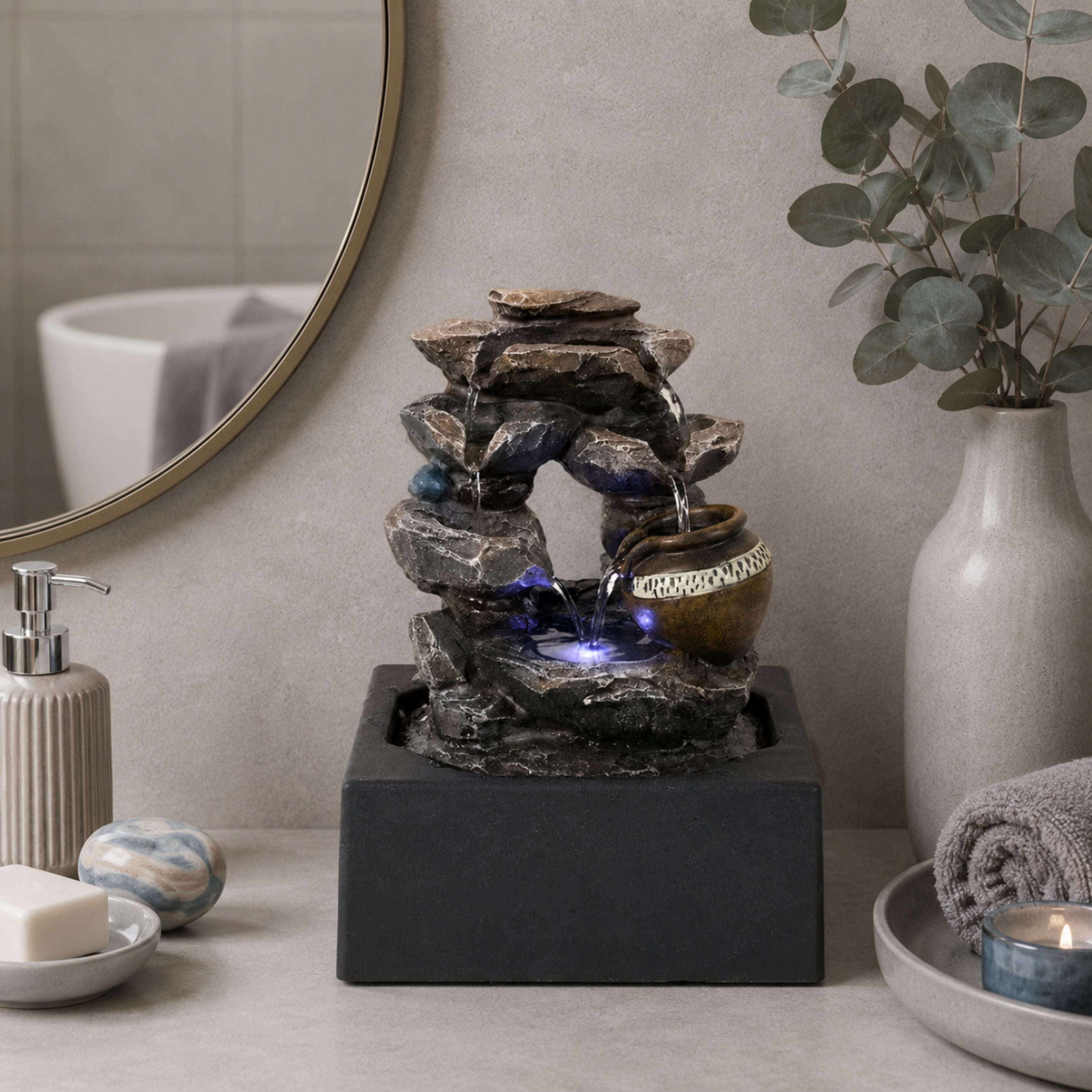 Altico Bronzite Indoor Water Feature