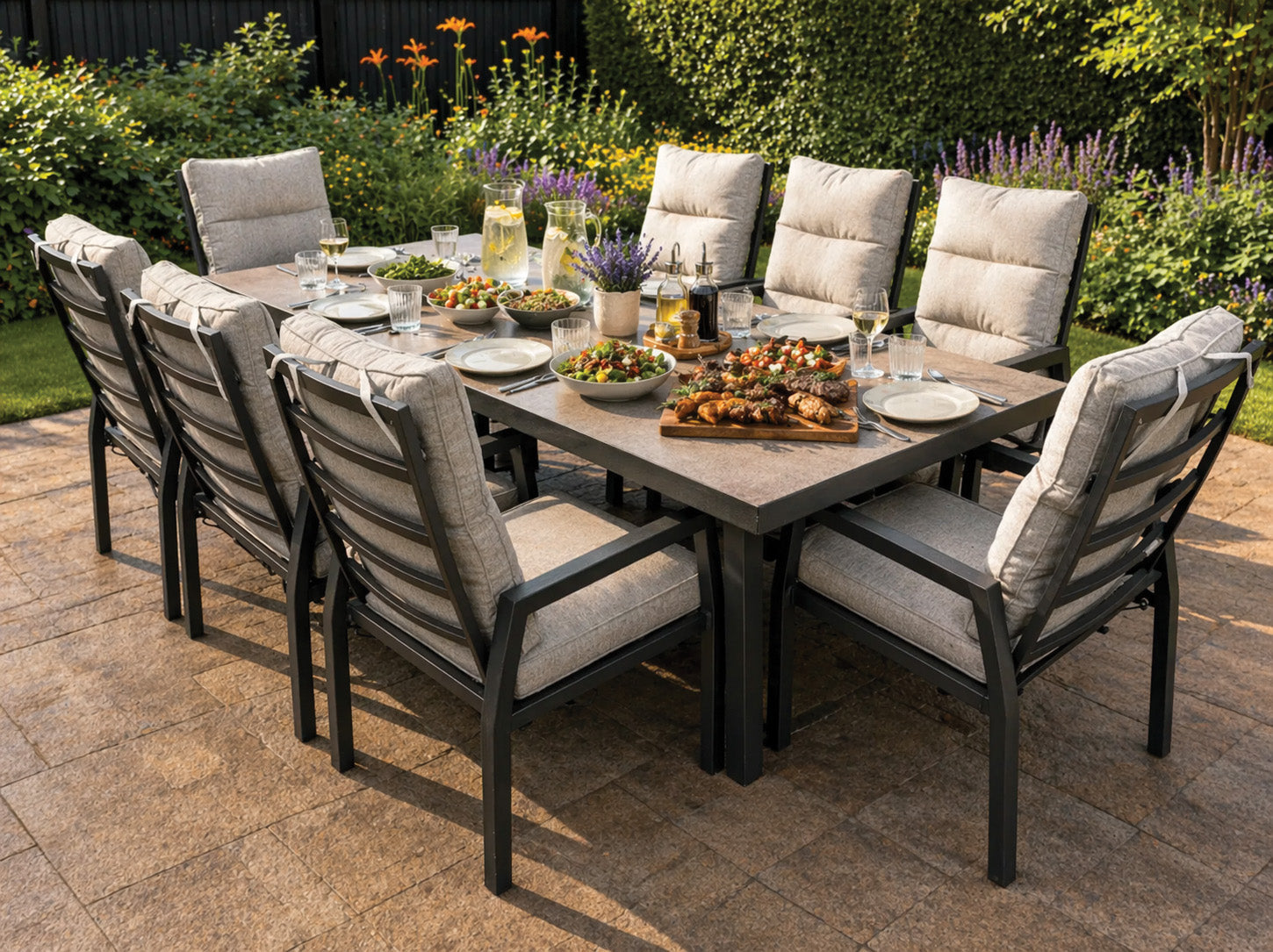 ENJOi Denver 8 Seat Dining Set