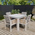 ENJOi Grace 4 Seat Dining Set