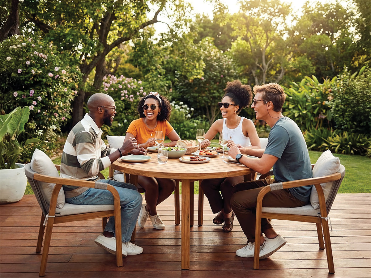ENJOi Hanoi 4 Seat Dining Set