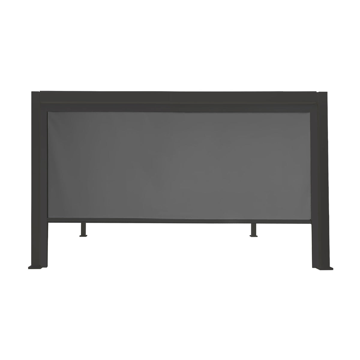 ENJOi Leo Pull Down Privacy Screen Anthracite Grey - 3m