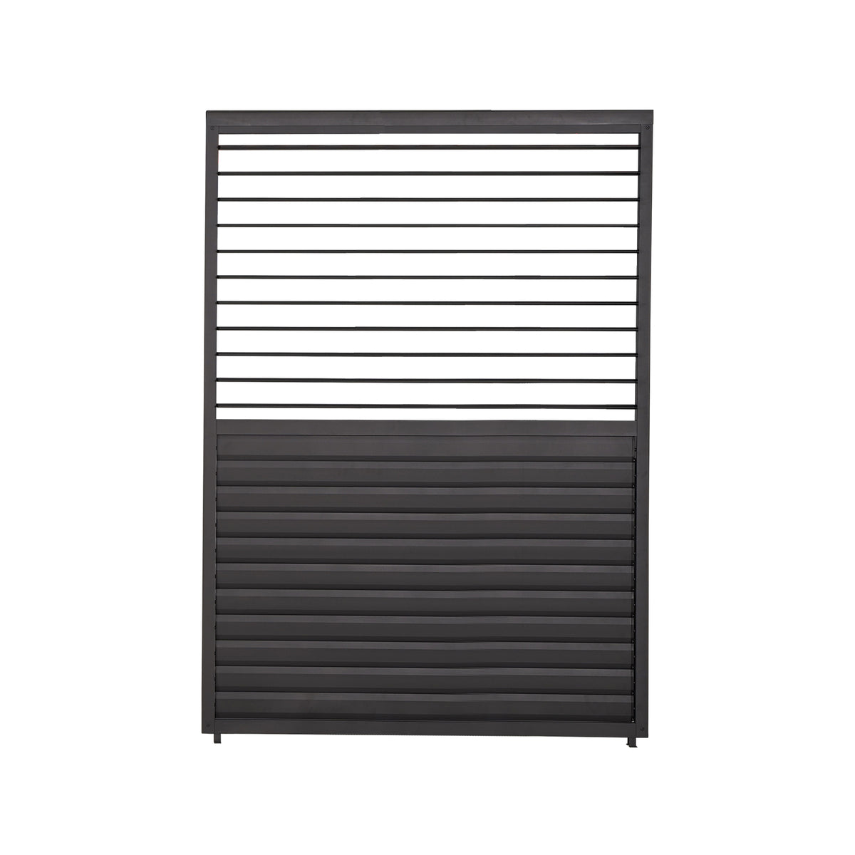 ENJOi Leo Adjustable Louvre Side Panel Anthracite Grey - 1.2m