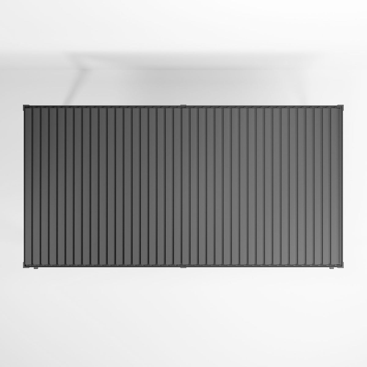 ENJOi Leo Aluminium Rectangular Pergola Anthracite Grey - 6m x 3.6m