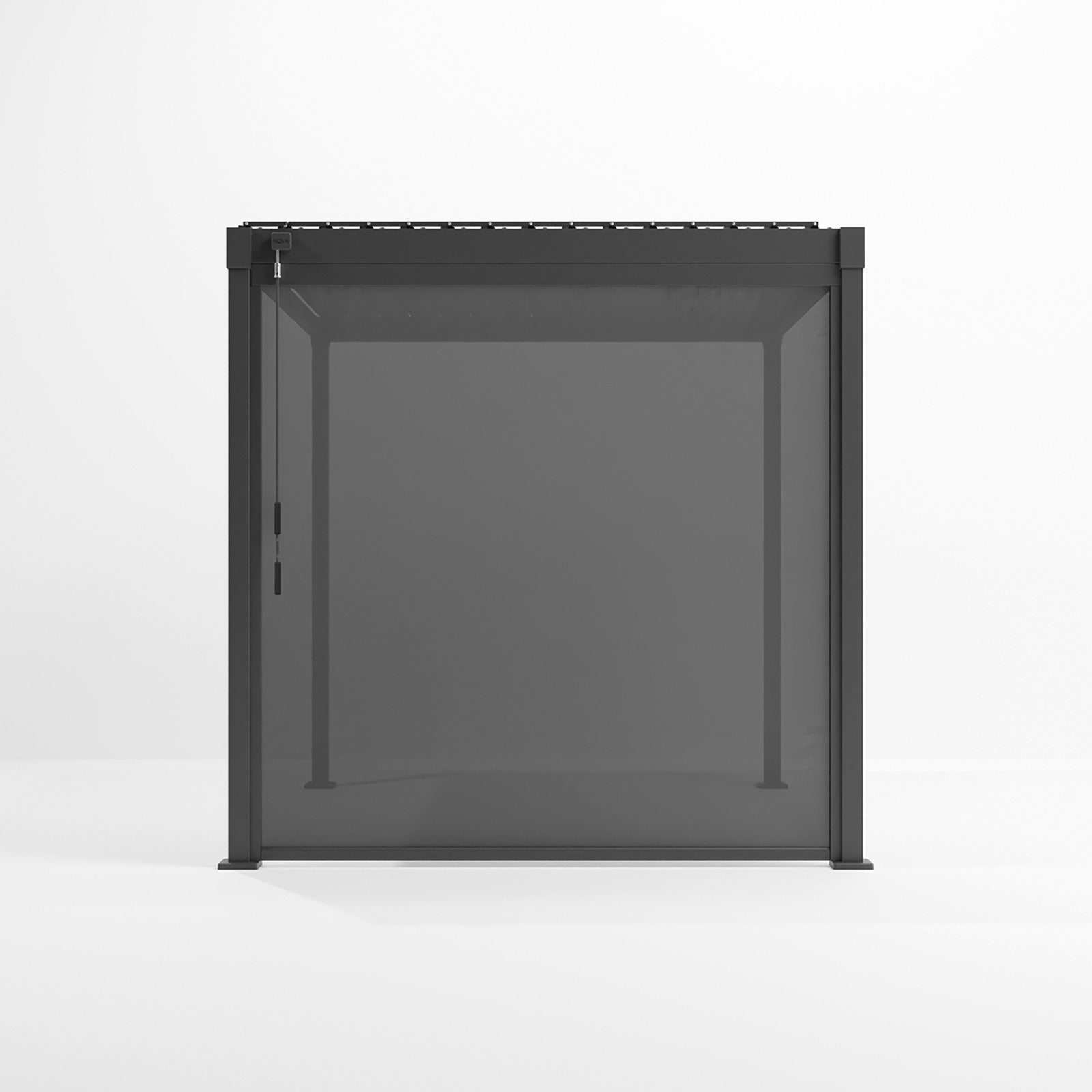 ENJOi Aura Pull Down Privacy Screen Anthracite Grey - 2.4m