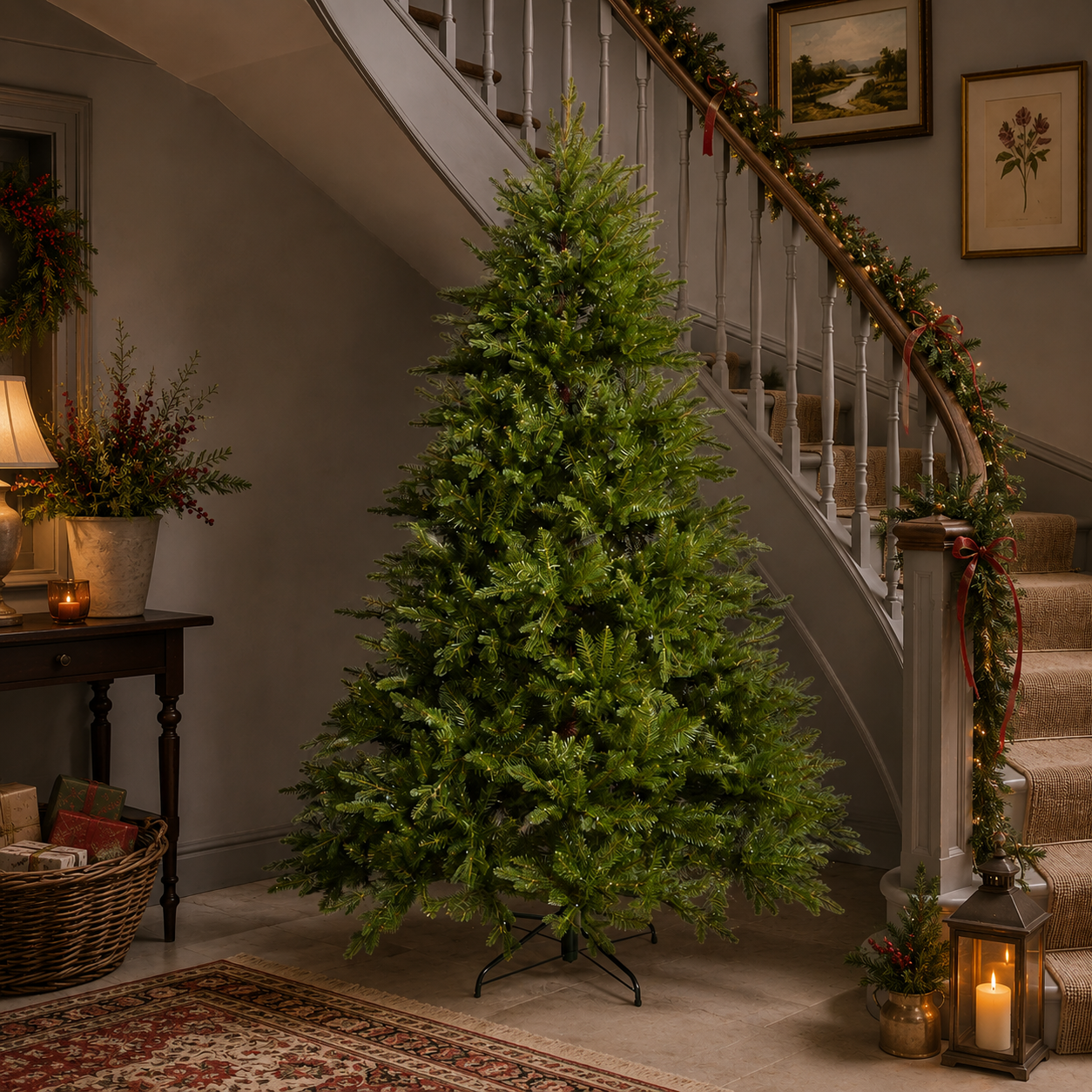 6ft Noble King Conifer Artificial Christmas Tree