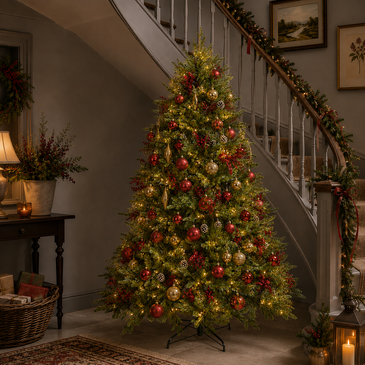 6ft Noble King Conifer Artificial Christmas Tree