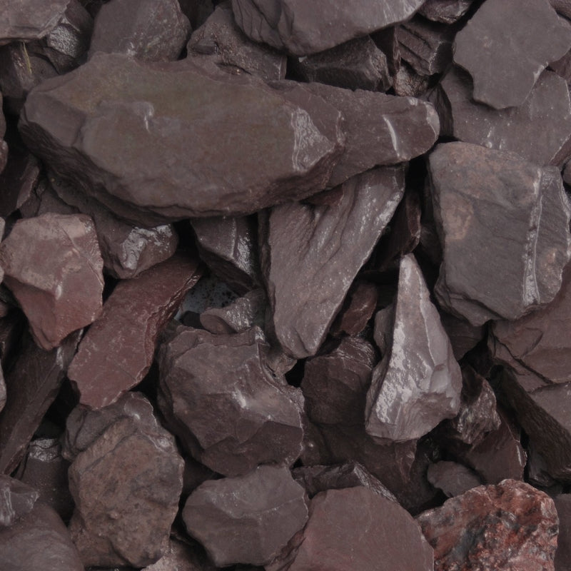 Plum Slate Chippings Bulk Bag 40mm 800kg