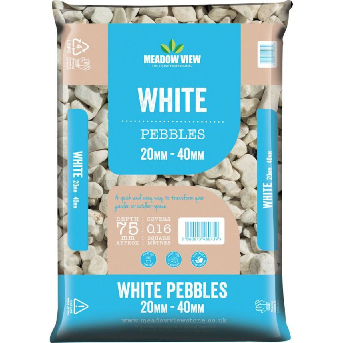 White Pebbles 20-40mm