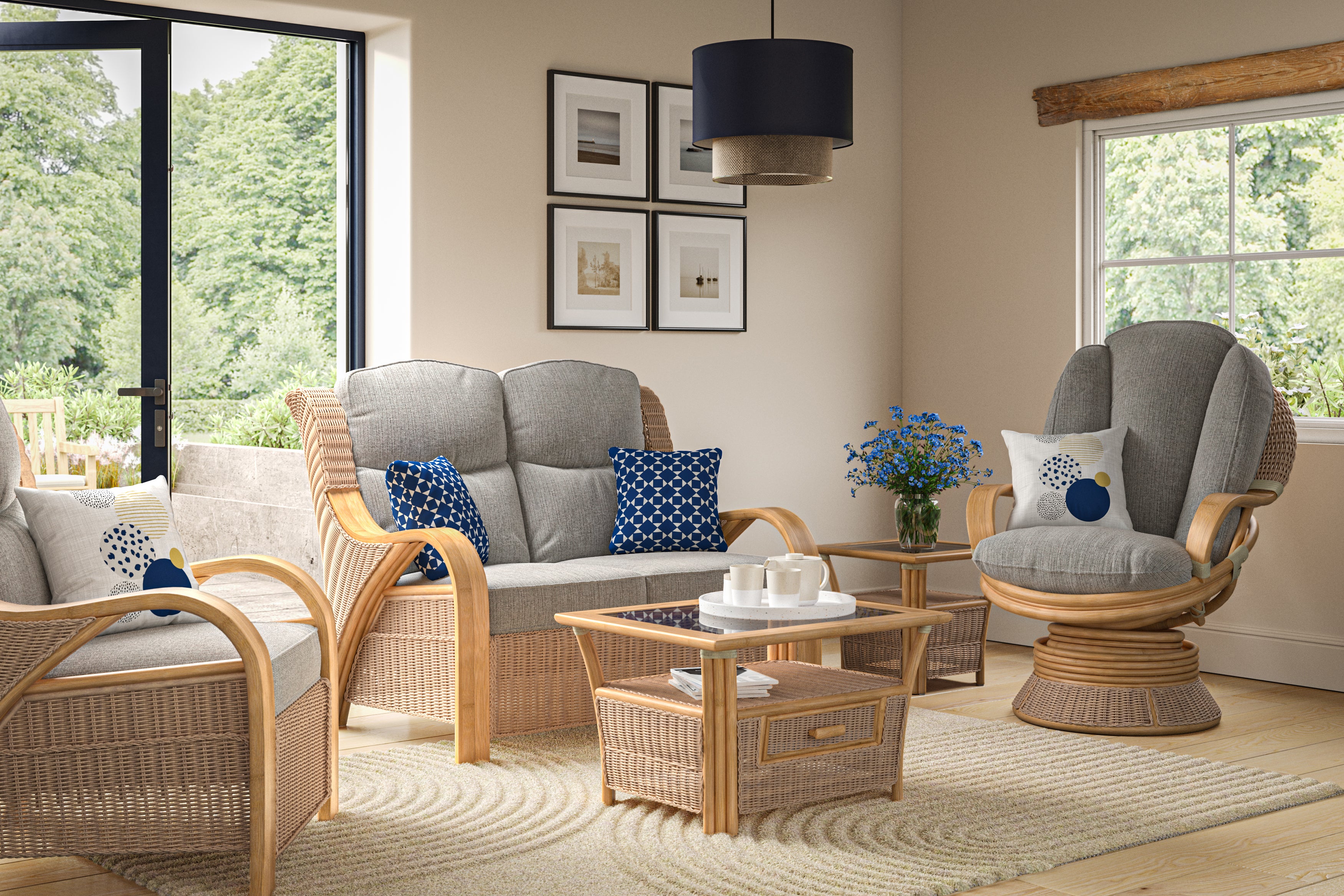 Waterford 3 Seater Lounging Sofa