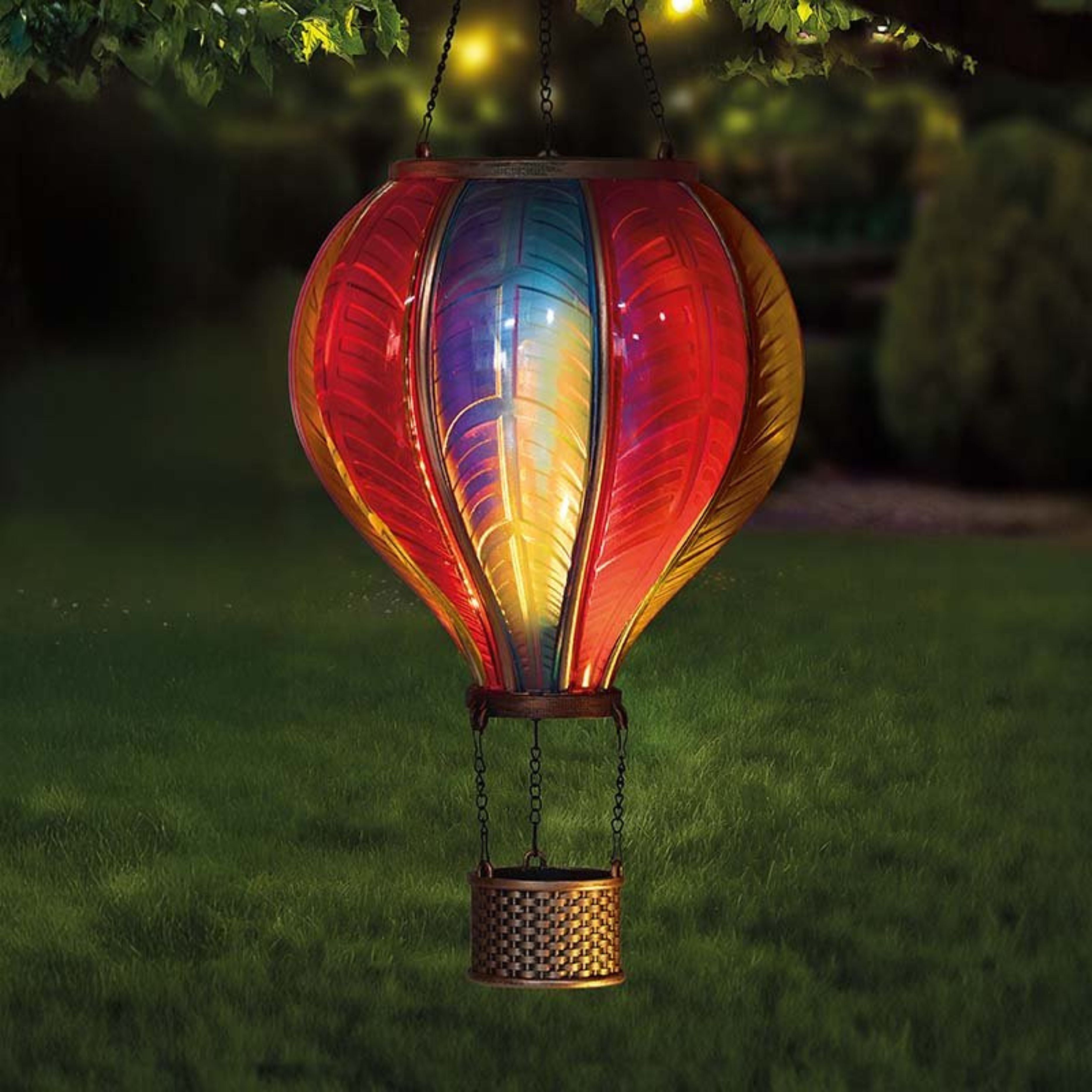 Rainbow Flaming Balloon XXL